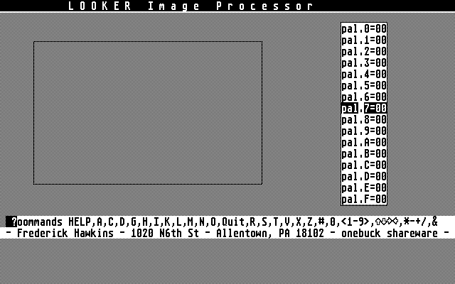 Looker Image Processor atari screenshot